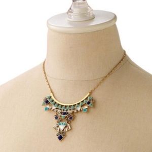 Stella & Dot Stone Tile Necklace